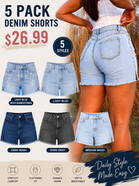 5 PACK (Contains All Color)